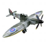 Huge Tin Metal Model World War 2 Spitfire Hurricane RAF Fighter Aircraft